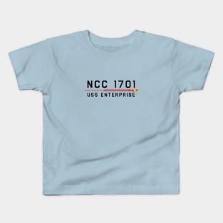 Crew Shirt for TOS Enterprise - Light Kids T-Shirt